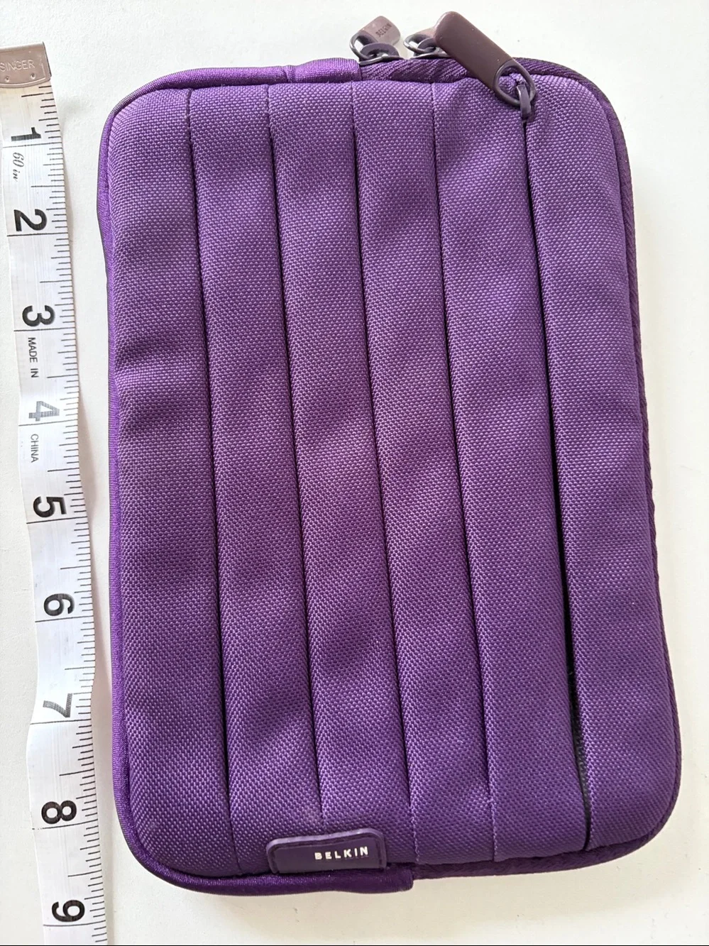belkin Quilted Purple Tablet Sleeve with Zipper